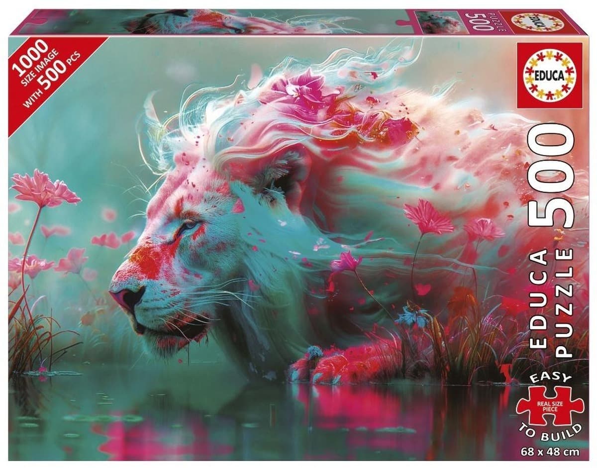 Puzzle 500 Król zwierząt 113453