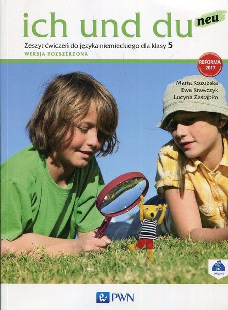 PWN Ich und Du Neu 5: Zeszyt ćwiczeń do języka niemieckiego Klasa 5