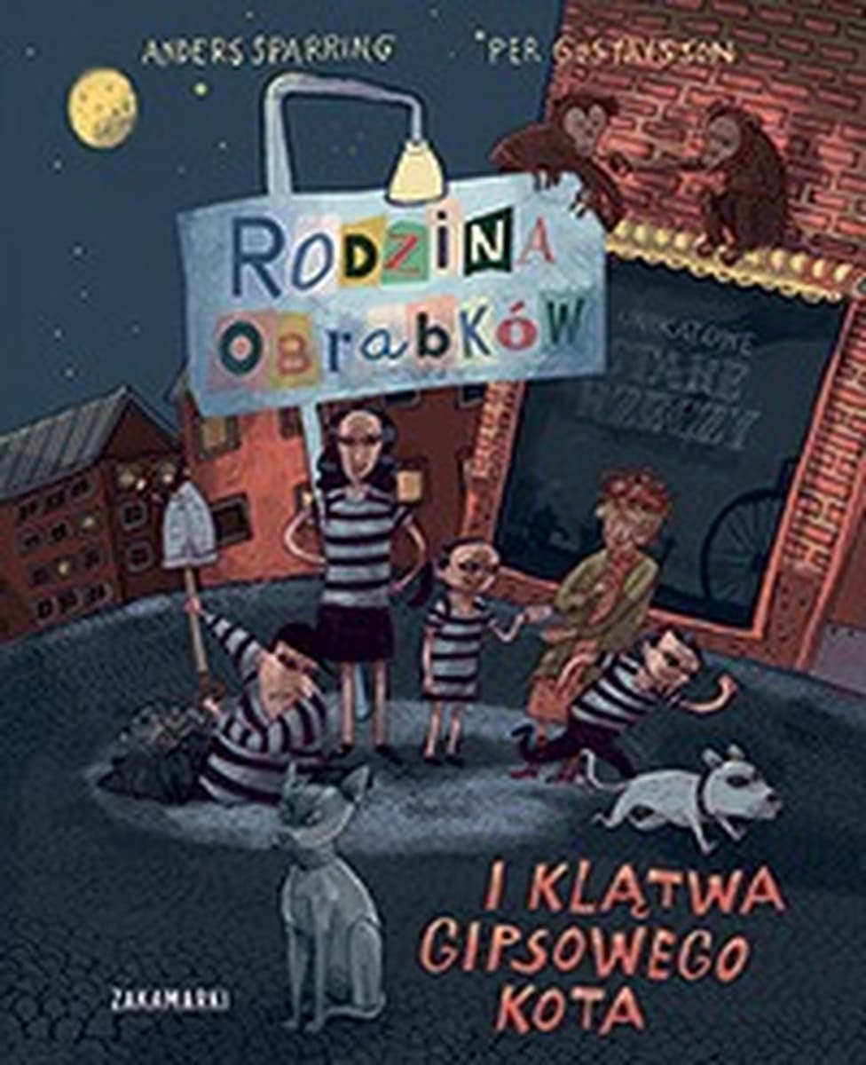 Rodzina Obrabków i klątwa gipsowego kota - Anders Sparring