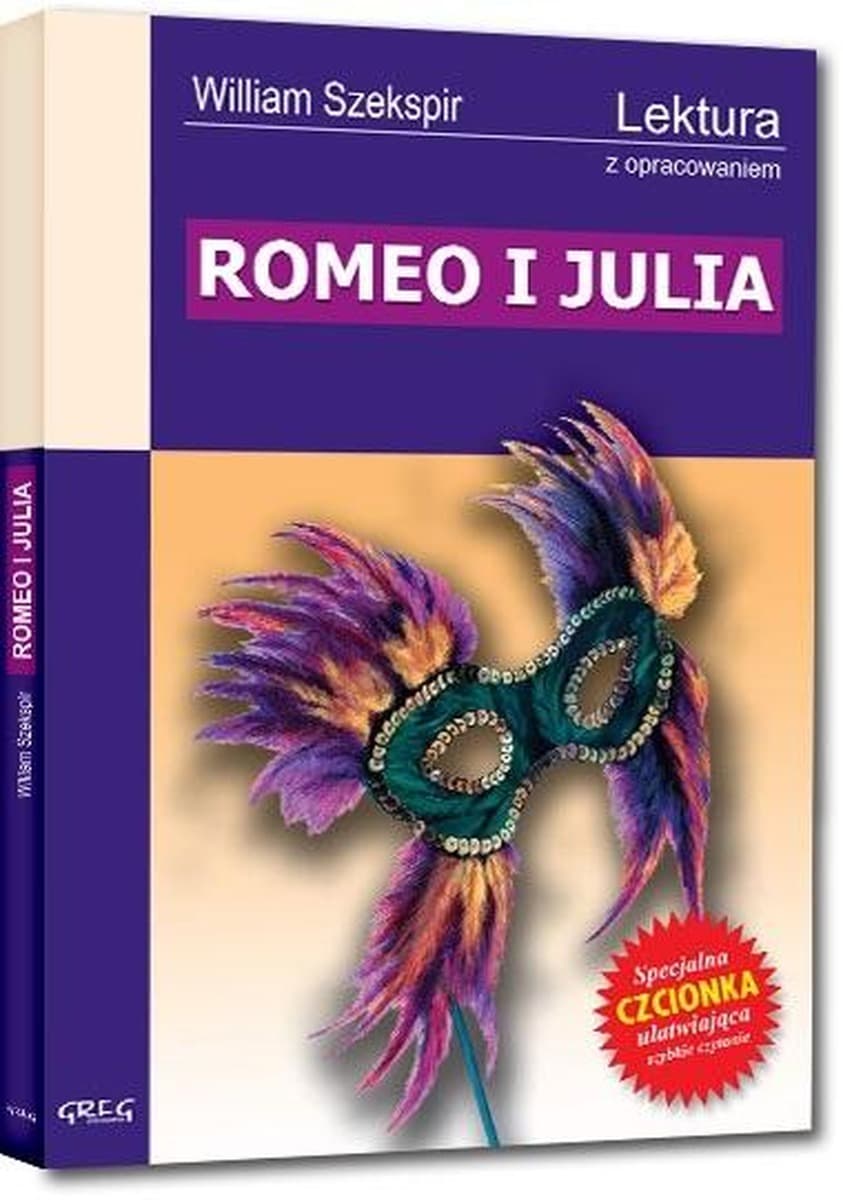 Romeo i Julia z opracowaniem - Wydawnictwo Greg