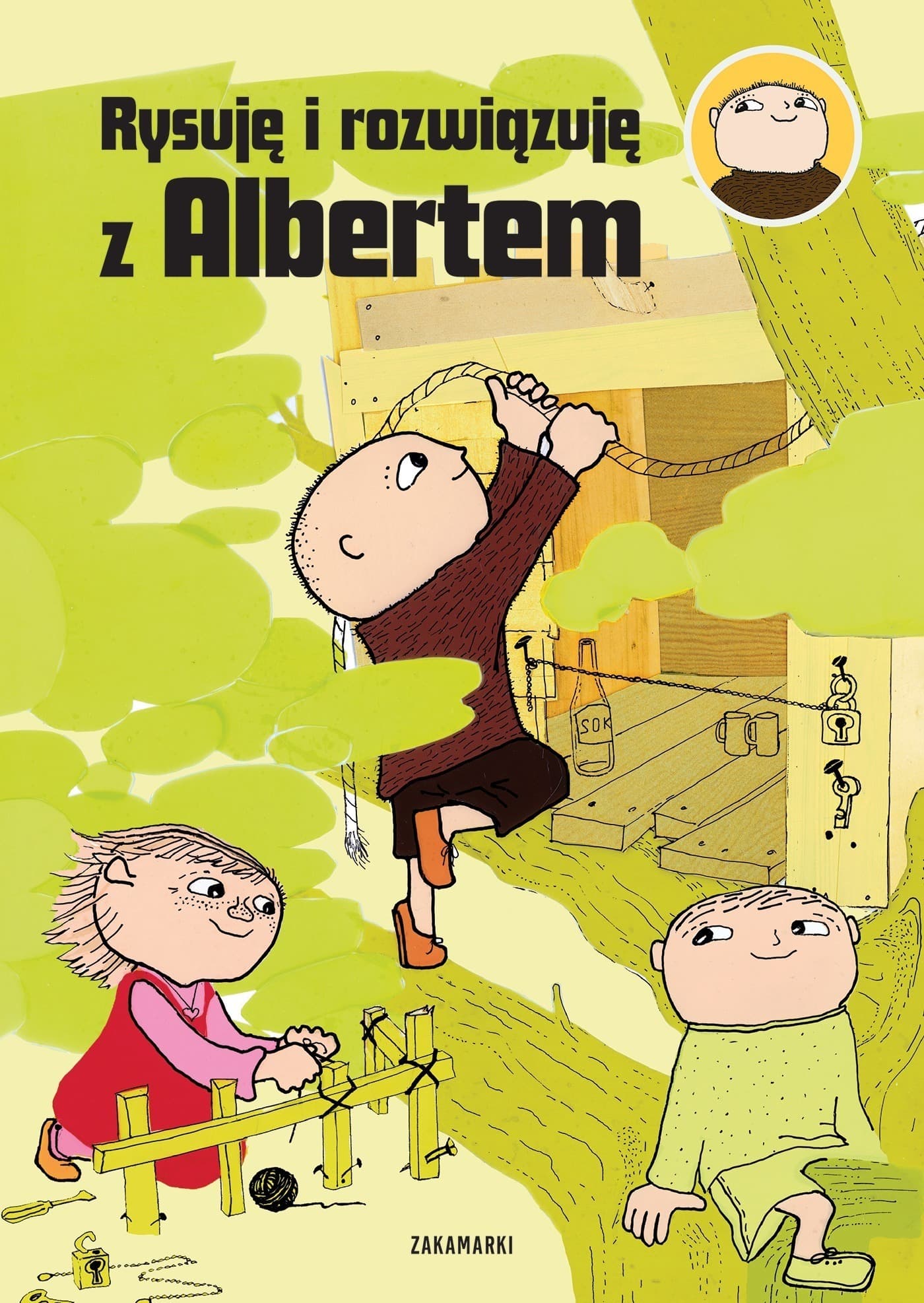 Rysuję i rozwiązuję z Albertem - książka dla dzieci Albert Albertson