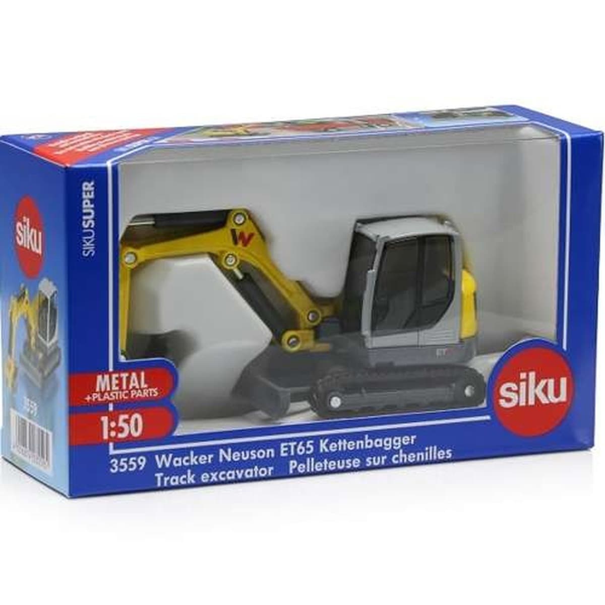 Siku Super -Koparka gąsienicowa Wacker NeusonS3559