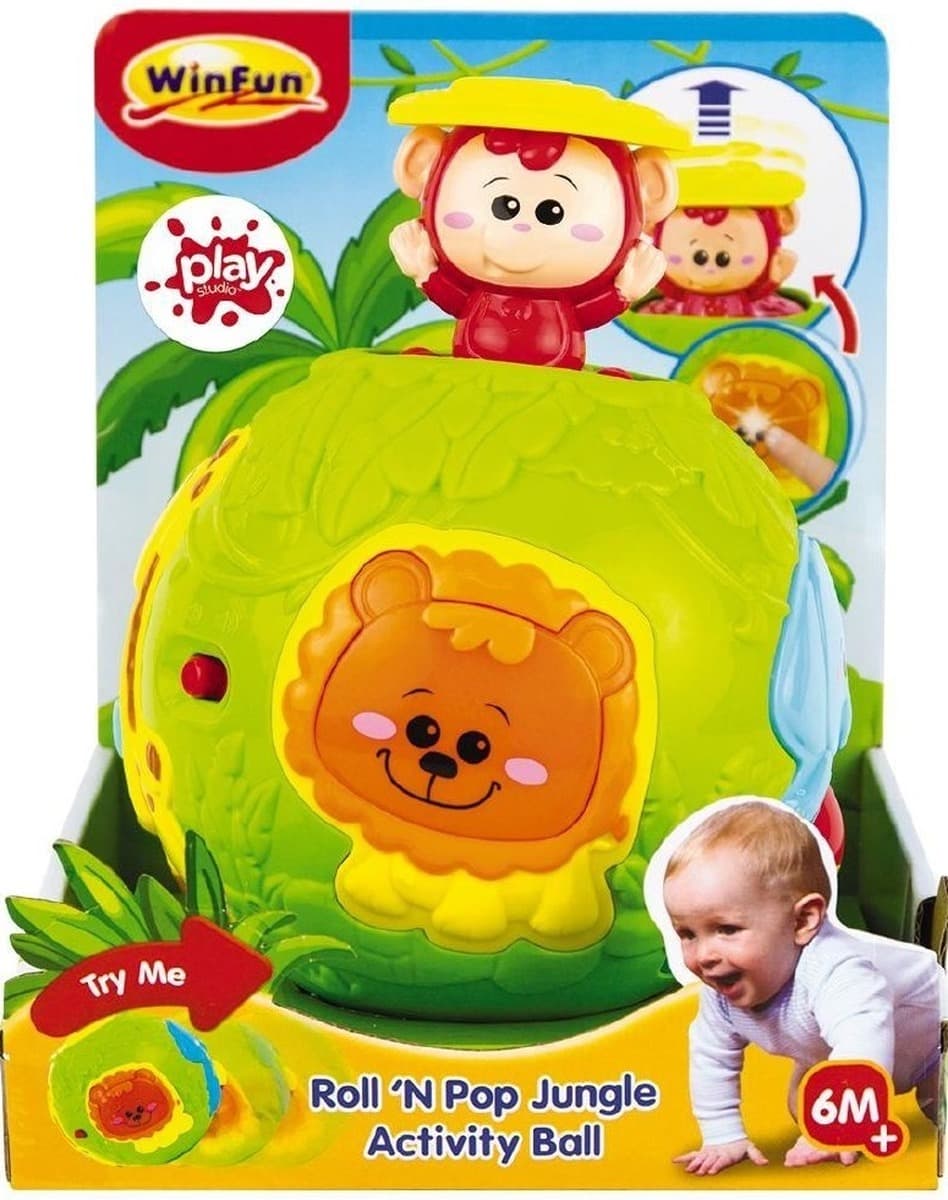 Smily Play Piłka Interaktywna Edukacyjna A Kuku dla Dzieci