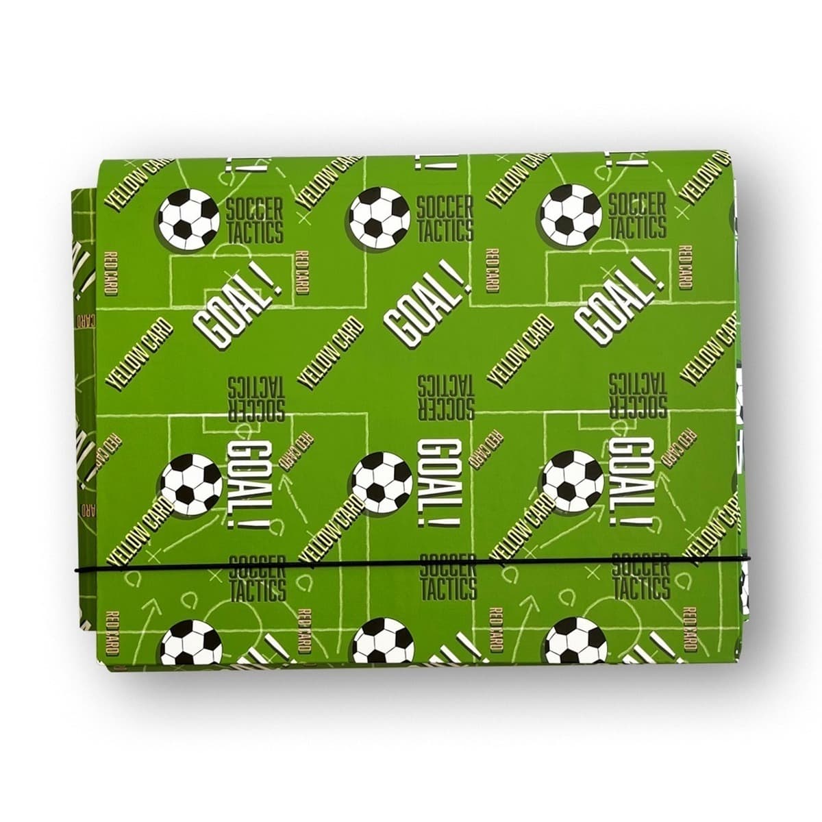 TECZKA ŁAMANA A4 NA GUMKĘ T 0128 GOAL FOLIA MAT NIERYSUJĄCA