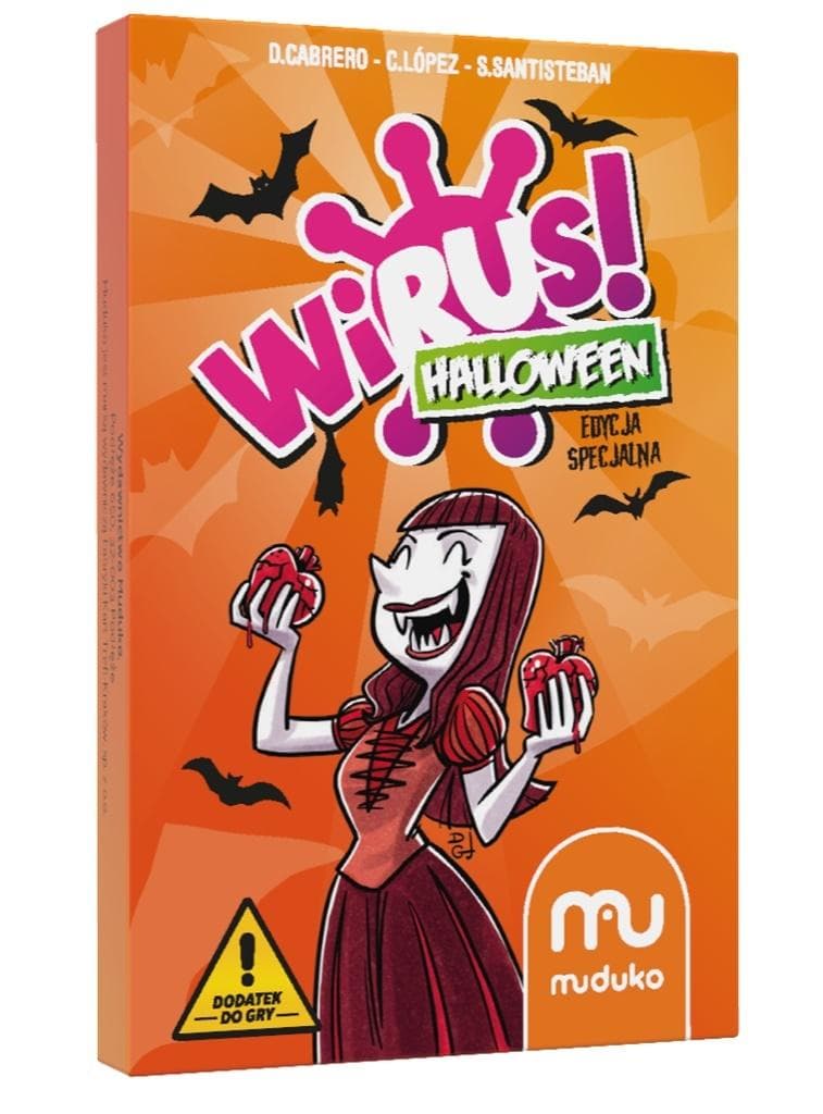 Muduko Gra Wirus Halloween dodatek karciany