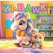 Kolorowanka notesowa dla dzieci Zabawki 30 kartek