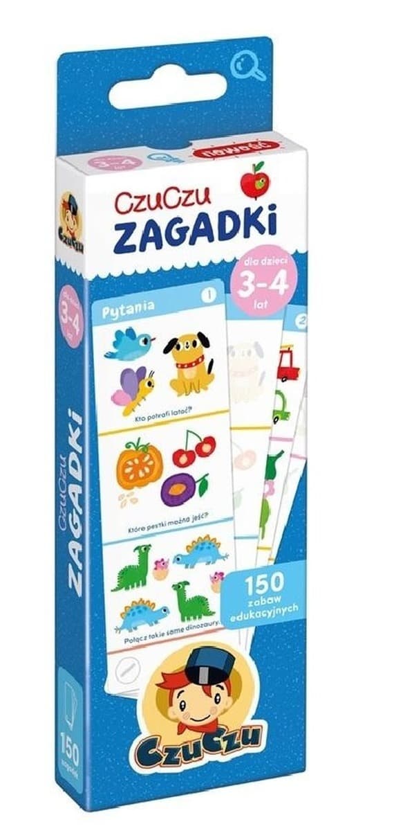 Zagadki dla dzieci 3-4 lat CzuCzu