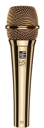 sE Electronics V7 G-25AE Złoty dynamiczny mikrofon ręczny