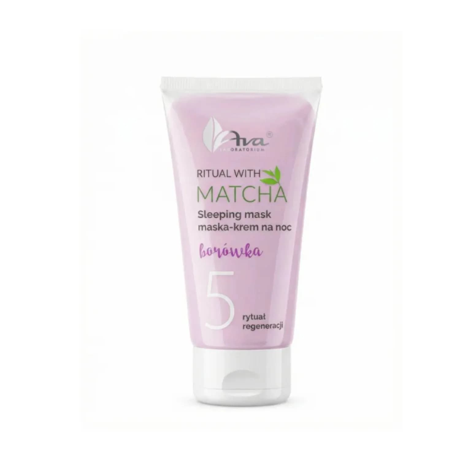 AVA 50ML Krem-Maska Nocna Matcha Rituals Borówka