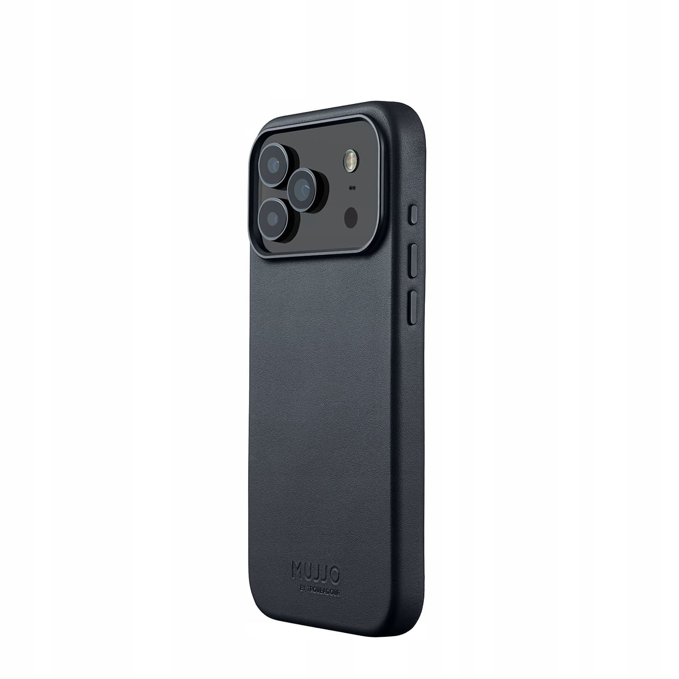 Etui skórzane Mujjo Wallet do iPhone 17 Pro Max z MagSafe (czarne)