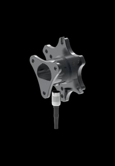 Adapter Conspit Quick-Con, do rozstawu otworów 70 mm – czarny