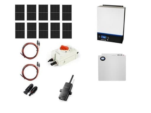 Hybrydowy zestaw solarny off-grid ESB-10kW-48 MPPT z baterią BOX 5kWh