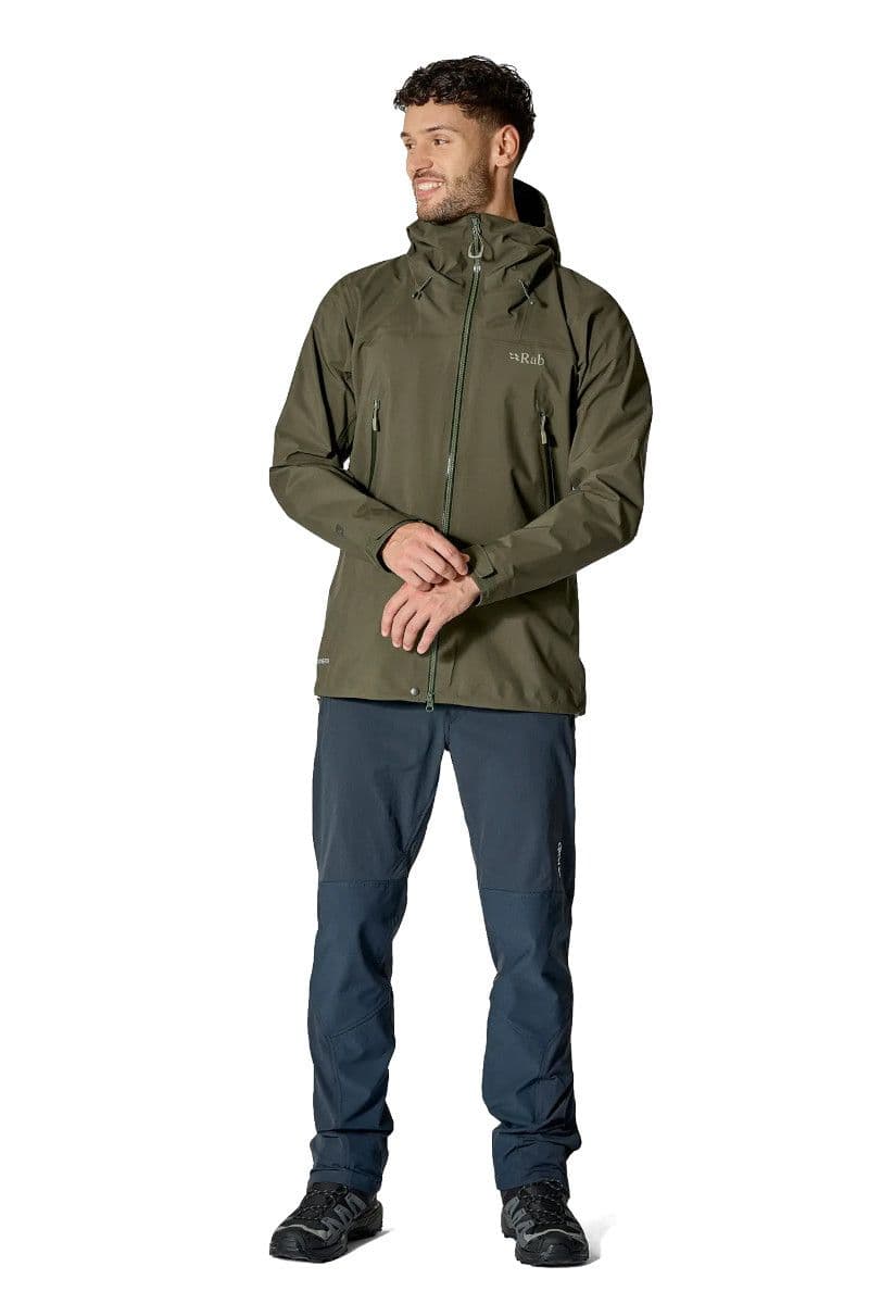 Kurtka Rab Kangri GTX Army L