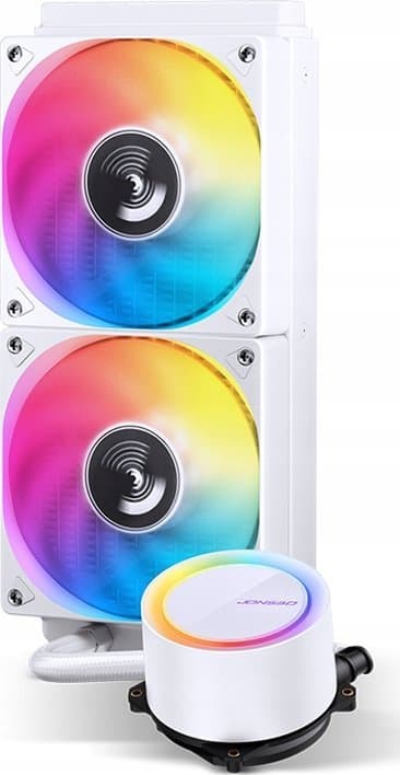 Jonsbo TG-240 AiO Wasserkühlung ARGB - 240mm, biały