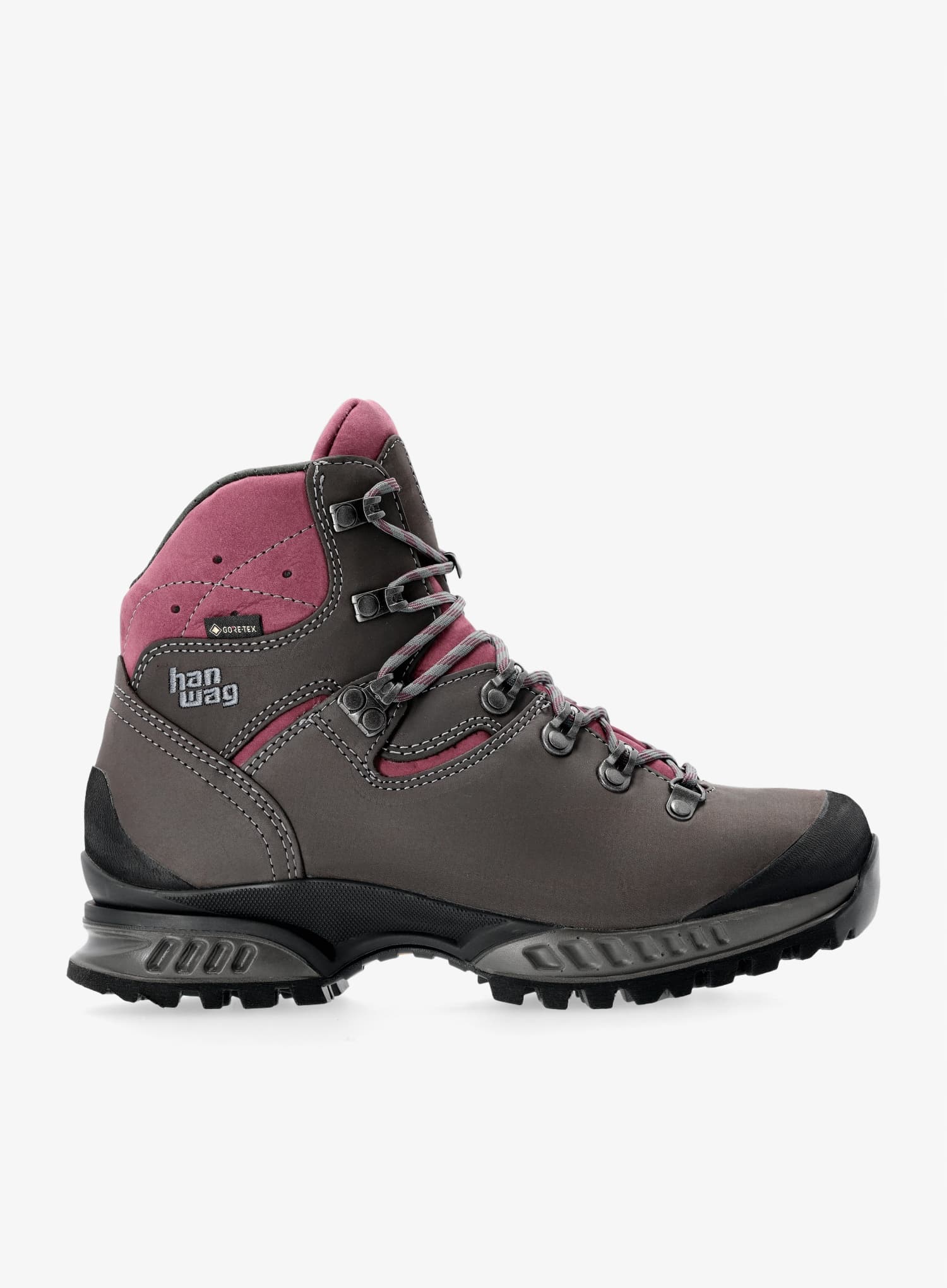 Buty damskie Hanwag Tatra II GTX - asphalt/dark garnet