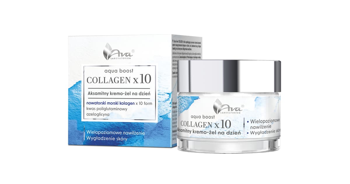 AVA Krem-żel na dzień Aqua Boost z kolagenem 50ml
