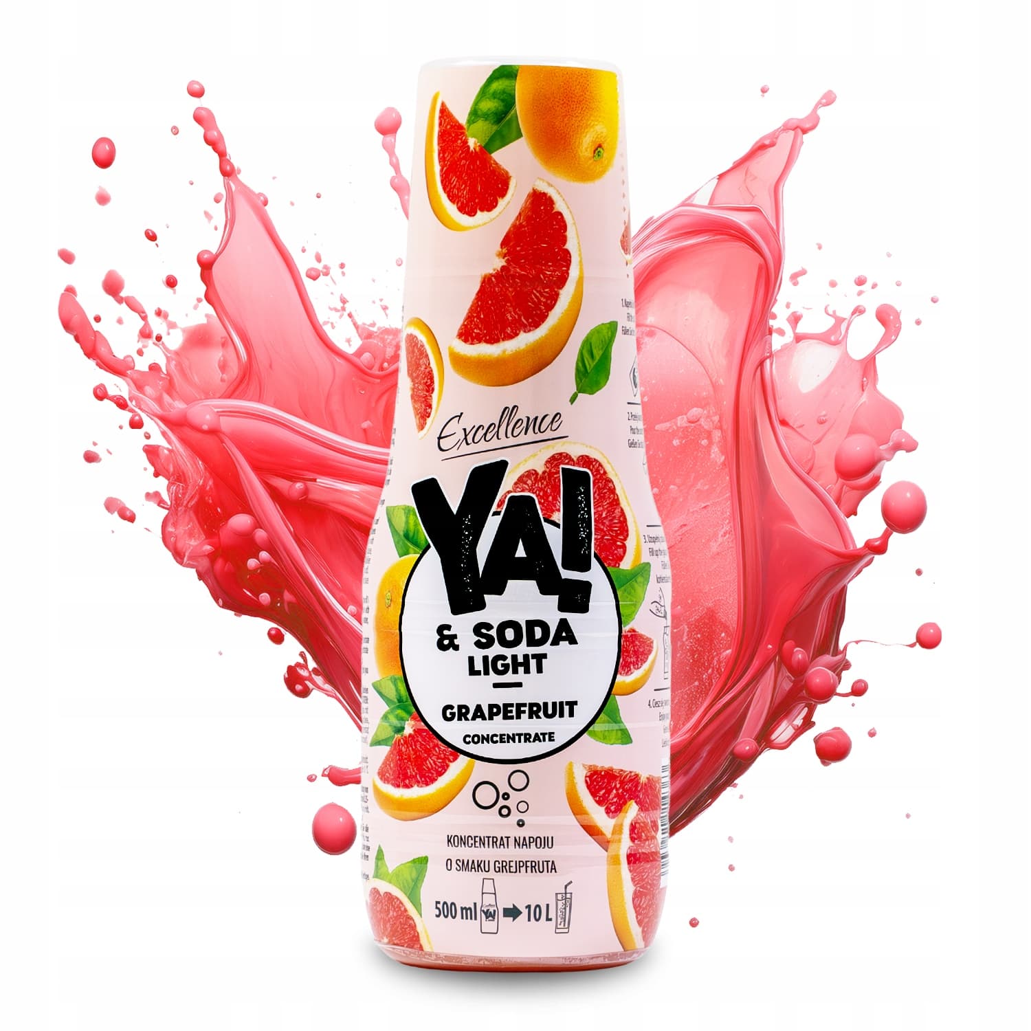 Syrop grejpfrutowy 500 ml YA SODA