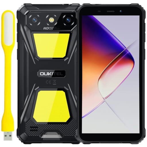 Smartphone Oukitel G5 6" 4/128GB 6300mAh Pomarańczowy