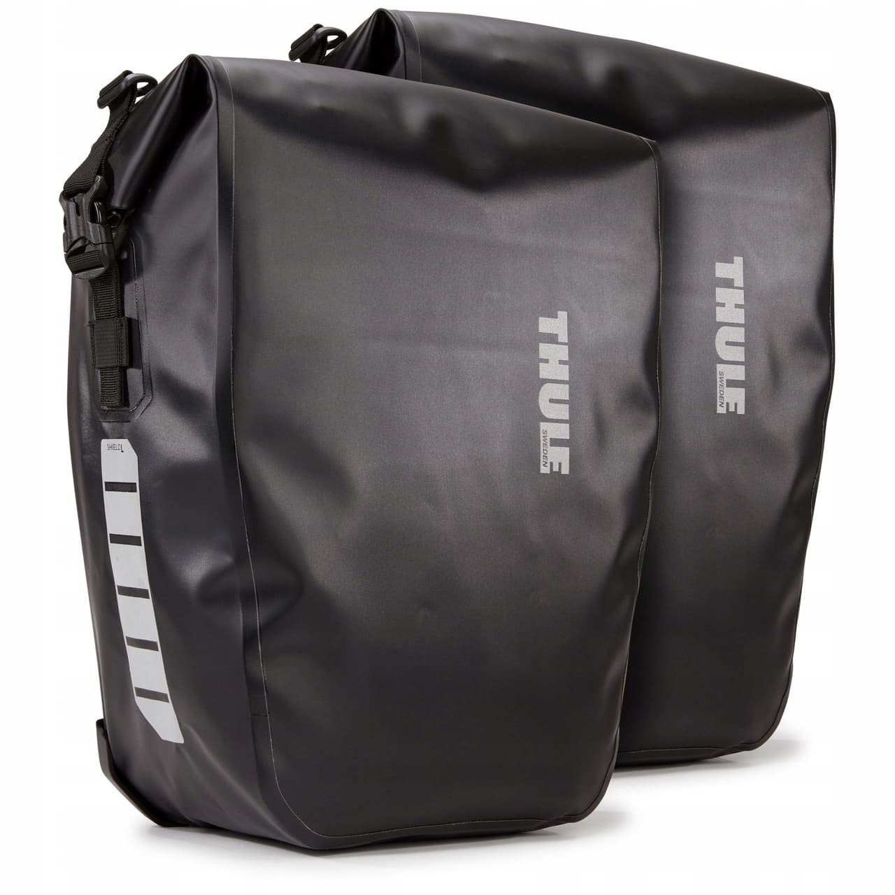 Sakwy rowerowe Thule Shield Pannier 25L - para, czarne