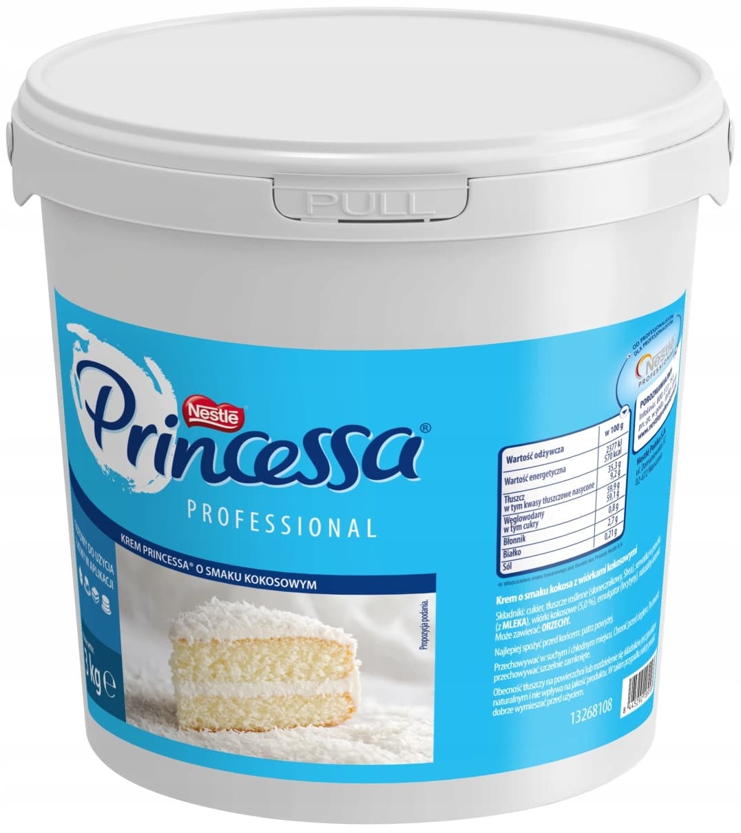 NES. Krem Princessa Kokosowy 3kg