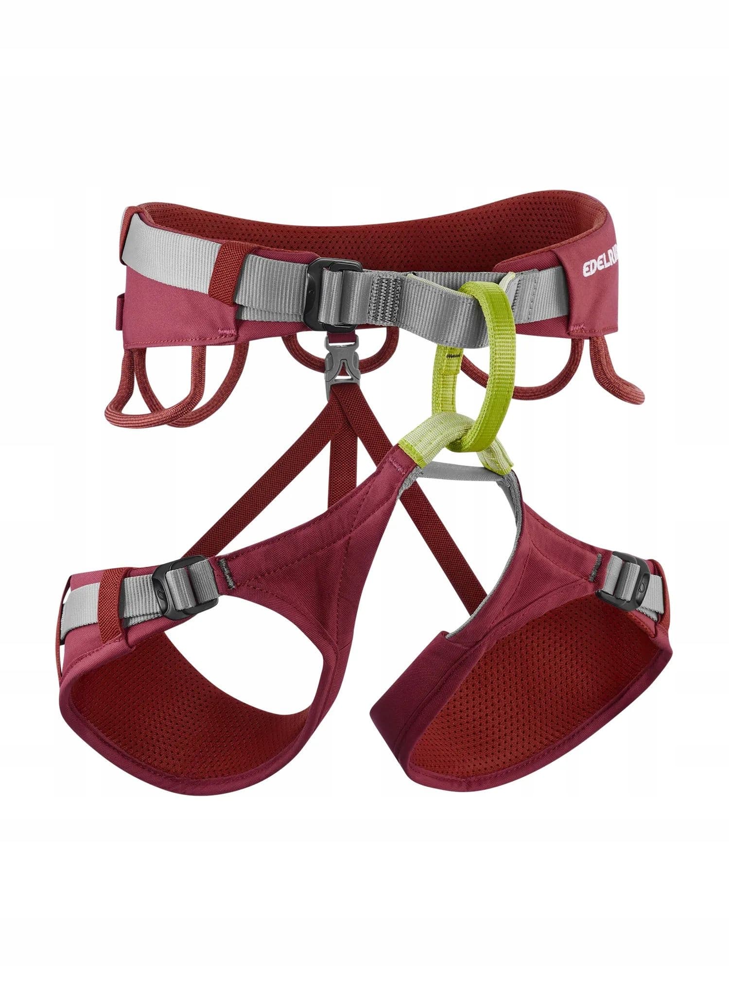 Uprząż wspinaczkowa Edelrid Jayne IV rhubarb red rozmiar XL