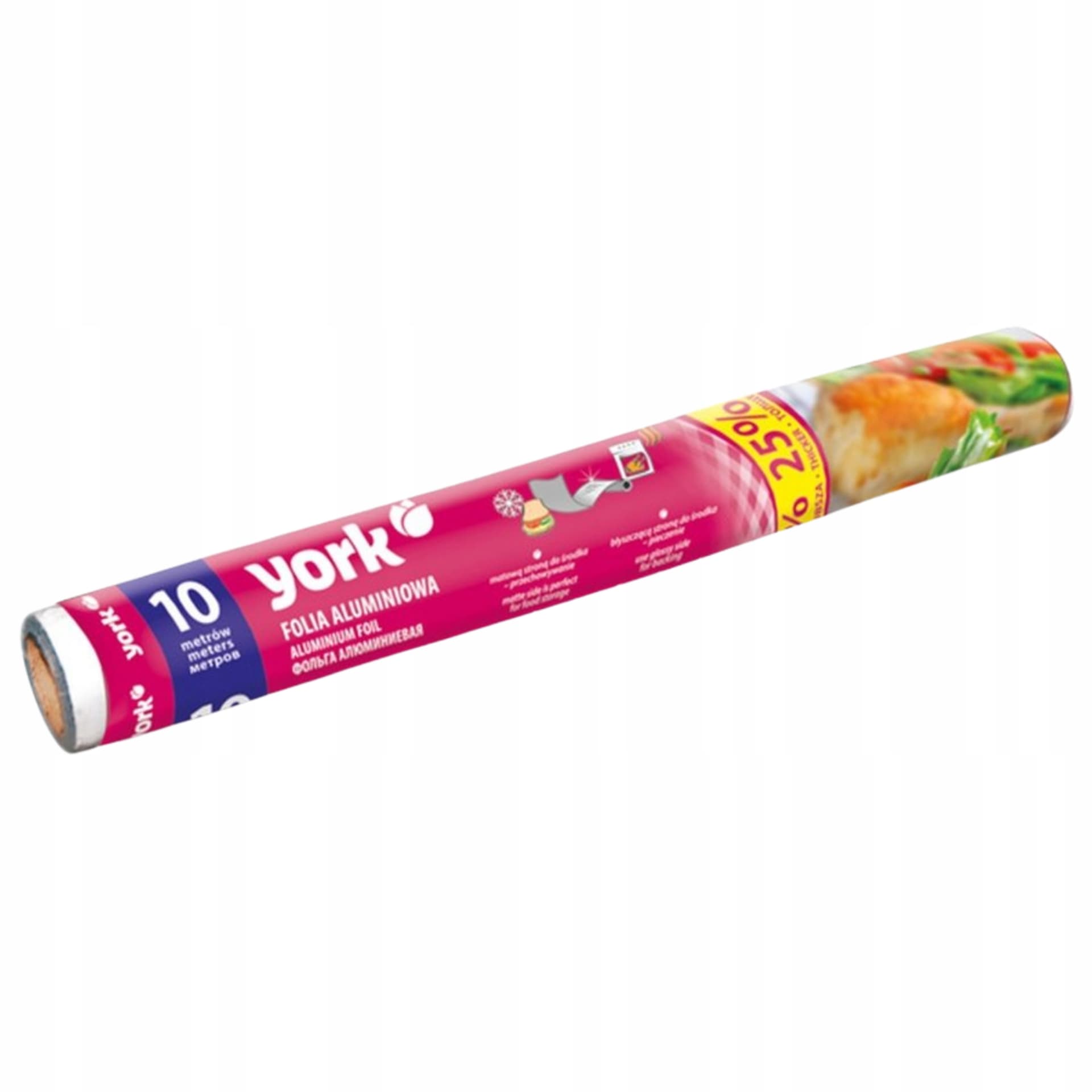 Folia aluminiowa York 10 m