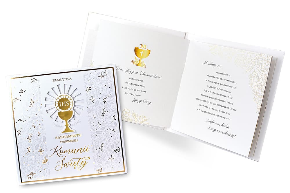 Pamiątka Komunijna Q-0001 - Elegancki Prezent