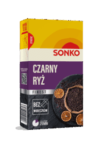 Ryż czarny drobny SON. 300g