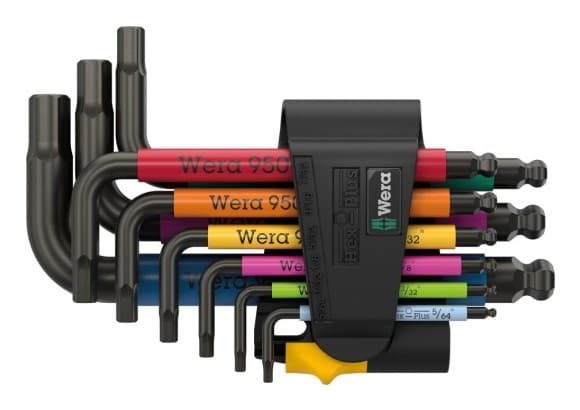 Wera Zestaw kluczy trzpieniowych 950/9 Hex-Plus multicolour 9CZR