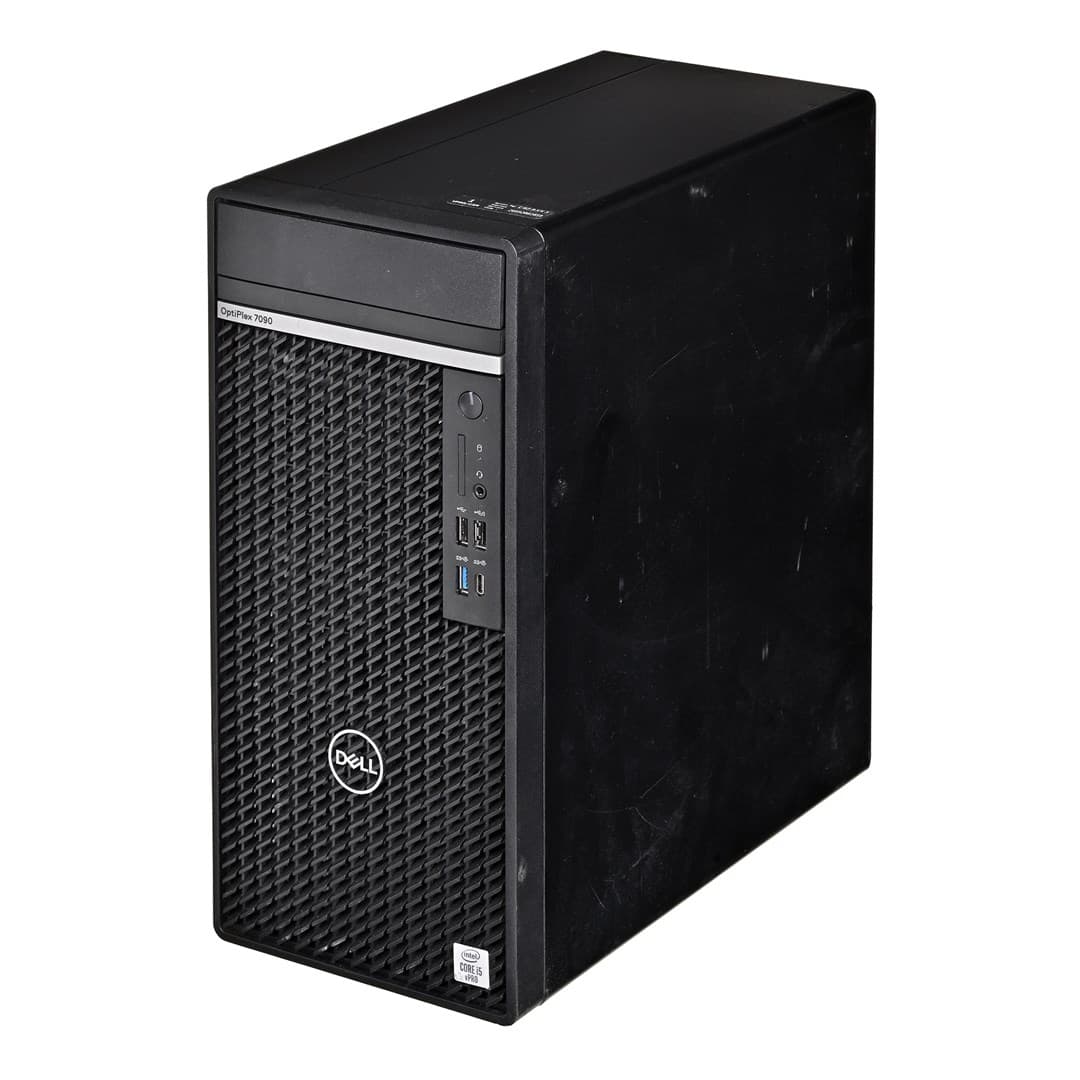 Komputer stacjonarny Dell OptiPlex 7090 i5-10500 16GB RAM 256GB SSD Tower Windows 11 Pro Używany