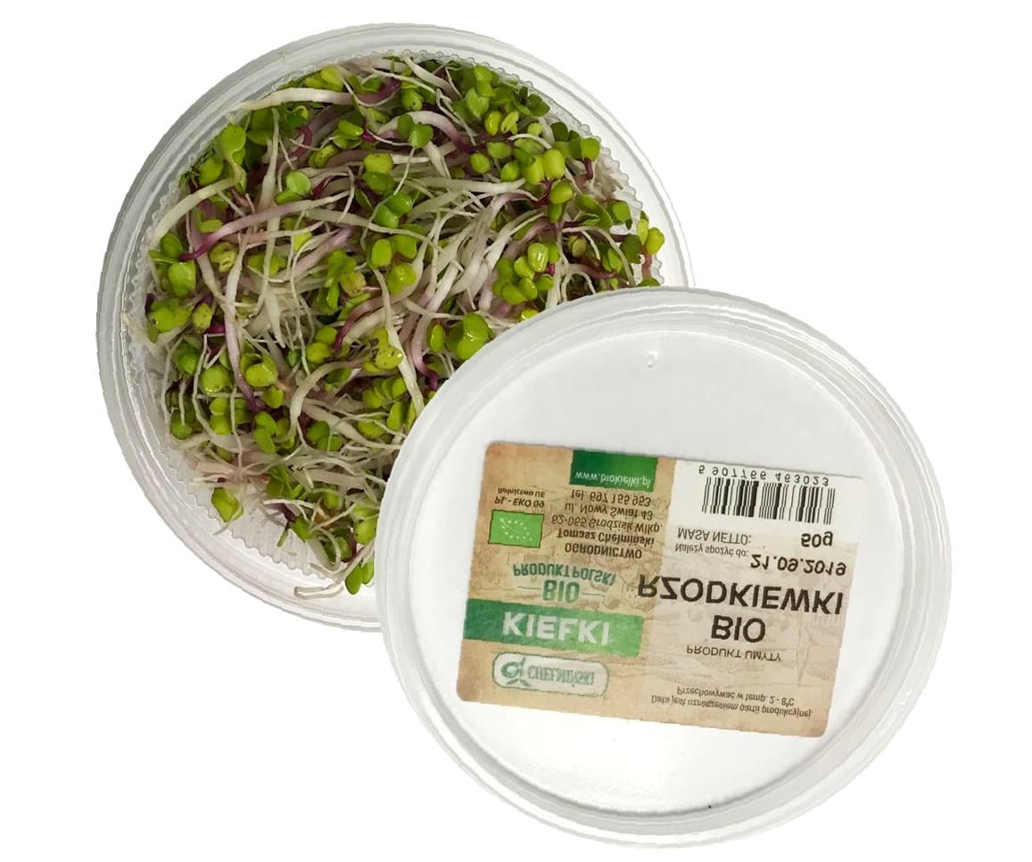 Eko kiełki rzodkiewki 50g
