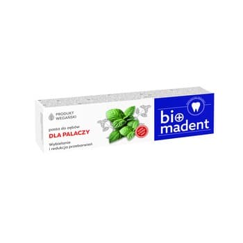 BIO MADENT wybielająca pasta do zębów DLA PALACZY 100ml