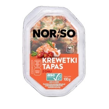 Norso Krewetki Tapas z chili 100g