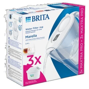 Dzbanek z filtrem BRITA Marella 2,4 L biały +3 MAXTRA PRO Pure Performance