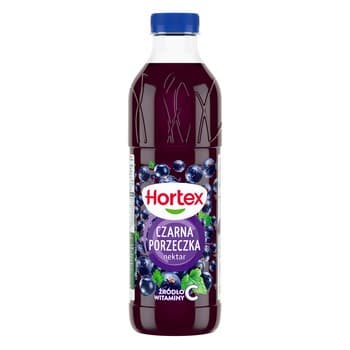 Hortex Nektar czarna porzeczka butelka aPet 1 l kaucja