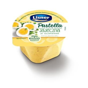 Pastella pasta jajeczna ze szczypiorkiem Lisner 80g