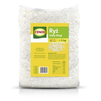 Ryż biały długi 5 kg Cenos