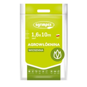 Agrimpex Agrowłóknina Hobby Wiosenna Agrimpex Biała 17g 1,6x10