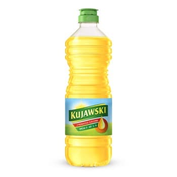 Kujawski Olej rzepakowy z pierwszego tłoczenia 0,5L.