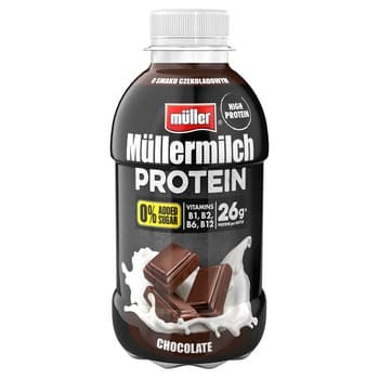 Napój mleczny Müllermilch Protein Zero o smaku czekoladowym 400 g