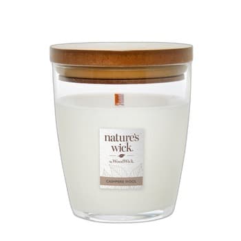 Nature's Wick®By Woodwick Świeca Zapachowa Cashmere Wool