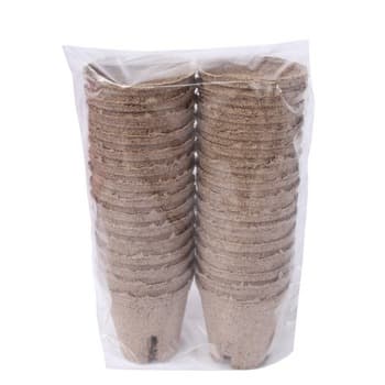 Vefi Doniczki torfowe okrągłe 8cm 20szt
