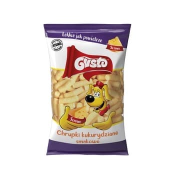 Gusto Chrupki kukurydziane o smaku ketchupowym 80 g
