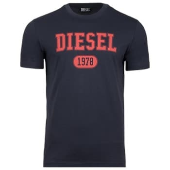 T-shirt męski DIESEL T-DIEGOR 1-A granatowa S