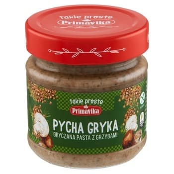 Primavika Pycha Gryka gryczana pasta z grzybami 160 g