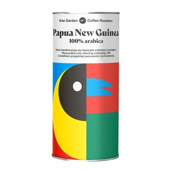 Kiwi Garden Papua i Gwinea Tuba 100% Arabica Kawa ziarnista 200g