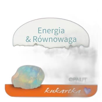 Bransoletka BRA-055 Energia & Równowaga (opalit)