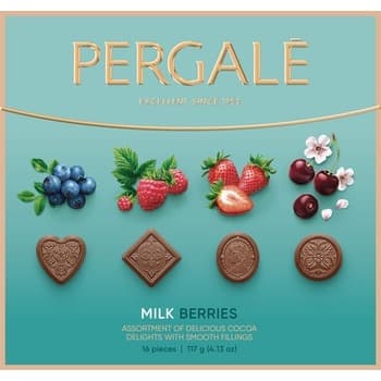 PERGALĖ Milk Berries 117 g