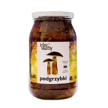 Leśne skarby kurki marynowane całe