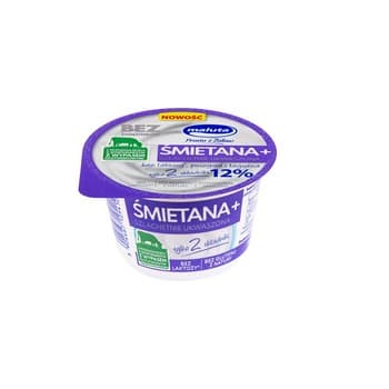 Maluta Śmietana 12% 200g bez laktozy